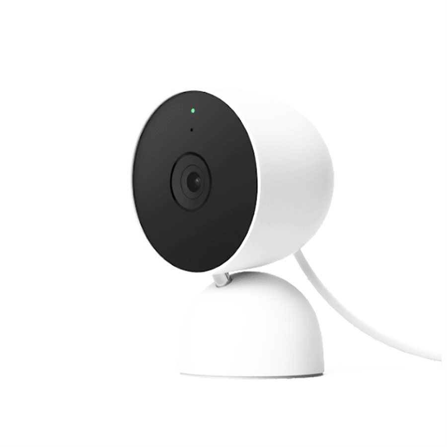 Nest Google Cam, Indoor, Wired, 2nd Generation (White)