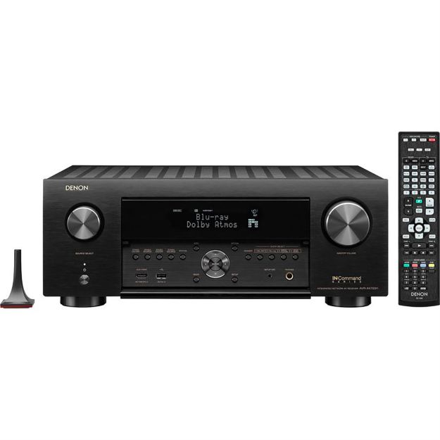 Picture of Denon 9.4 Channel 125W 8K AV Receiver; Dolby Atmos, DTS:X, IMAX Enhanced, HEOS