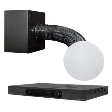 Picture of TruAudio In-ceiling 12" Passive Subwoofer and Sub Amplifier