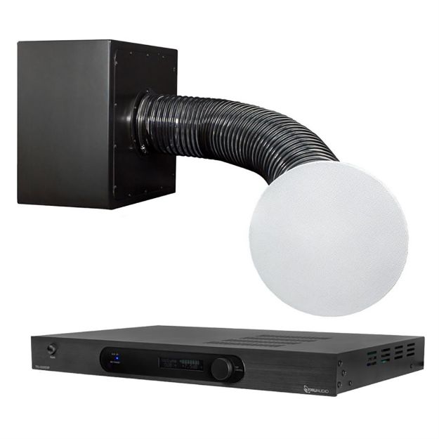Picture of TruAudio In-ceiling 12" Passive Subwoofer and Sub Amplifier