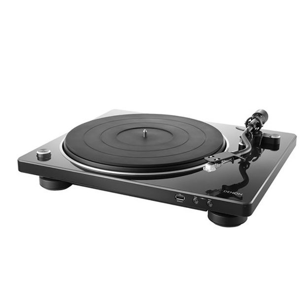 Picture of Denon Hi-Fi Belt Driven Turntable w/ USB-A port (black)