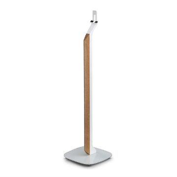 Picture of Flexson Premium Floorstand for PLAY:1 (singe, white/oak)