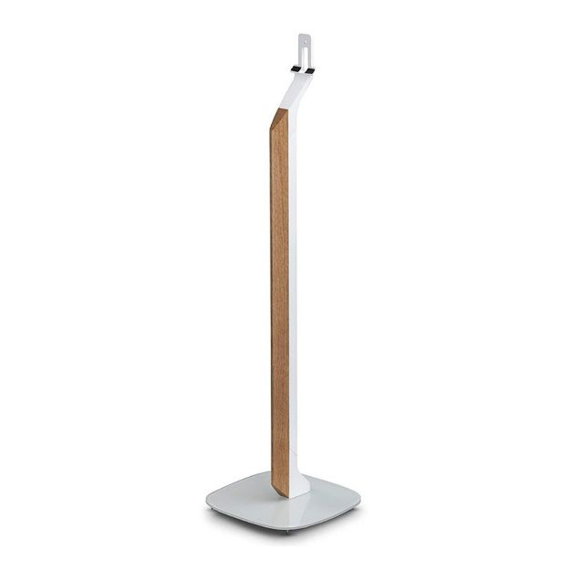 Picture of Flexson Premium Floorstand for PLAY:1 (singe, white/oak)