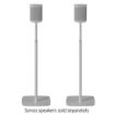 Picture of Flexson Adj. Floor Stand for Sonos One/Play:1 (pair, white)