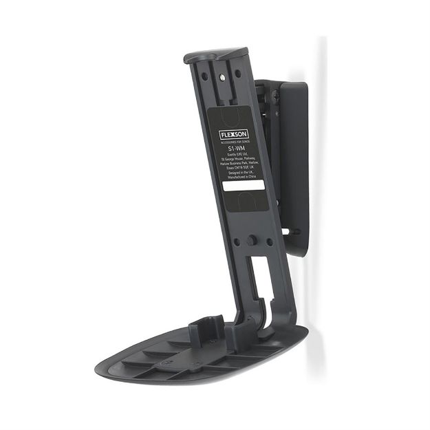 Picture of Flexson Wall Mount for Sonos One Speaker (black, single)