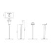 Picture of Flexson Floorstand for Sonos Play 5 (white)(each)