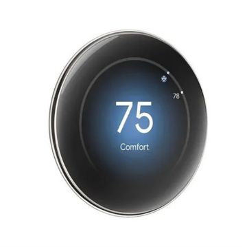 Picture of Nest PRO Learning Thermostat (4th Gen) plus Temp Sensor(2nd Gen)(Silver)