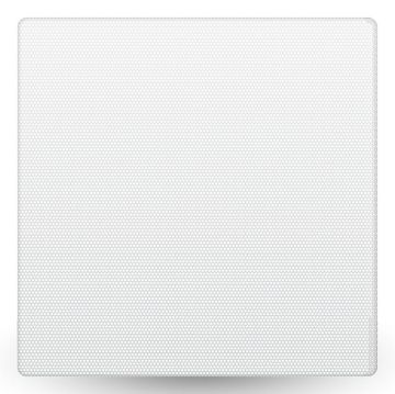 Picture of TruAudio Phantom 6" Square Replacement Grille (white, single