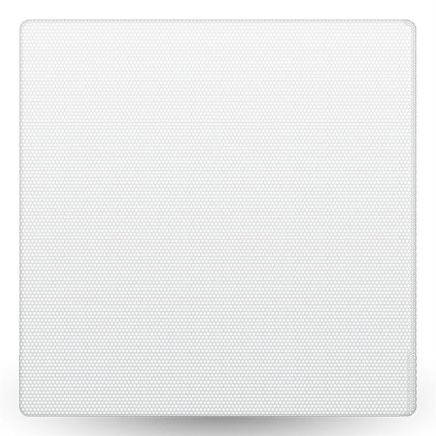 Picture of TruAudio Phantom 6" Square Replacement Grille (white, single
