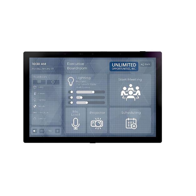 Picture of RTI 10" Intelligent Surface Touchpanel in Black