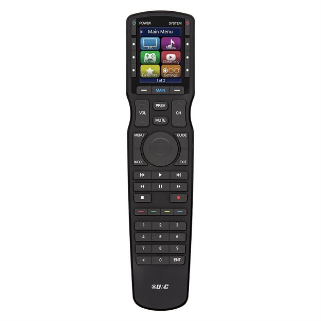 Picture of URC Hard Button Remote Control with Color LCD