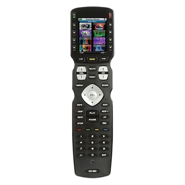 Picture of URC IR/RF Hard Button Remote Control with Color LCD (433 MHz)