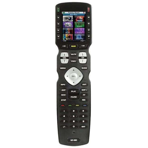 Picture of URC IR/RF Hard Button Remote with Color LCD
