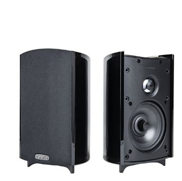 Picture of Definitive Technology Compact Bookshelf Speaker; 1" Dome Tweeter, 4.5" Midrange (Single, Black)