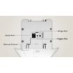 Picture of Severtson 100" 16:9 Spirit Series Motorized (Matte White)