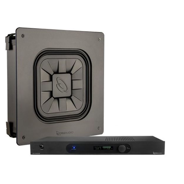 Picture of TruAudio Tremor In-Wall Subwoofer and Amplifer Package w/ TREMOR-EXT