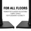 Picture of Sanus Wireless Speaker Stand Sonos One, One SL, Play 1,Play
