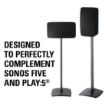 Picture of Sanus Wireless Speaker Stand designed for Sonos Play:5(black
