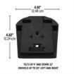 Picture of Sanus Wall Mount for Sonos Era 300 Pair Black