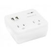 Picture of Ethereal 2 Outlet Wall Tap Surge Protector w/ 2 USB Ports