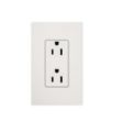 Picture of Lutron Claro 15A Receptacle (white)
