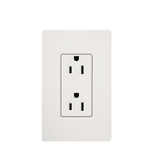 Picture of Lutron Claro 15A Receptacle (white)