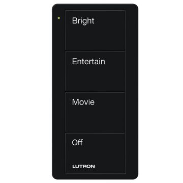 Picture of Lutron Pico 4-Button Living/Family Room Scene Keypad (black)