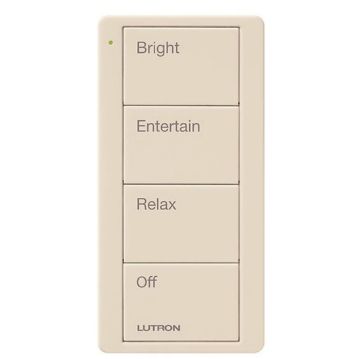 Picture of Lutron Pico 4-Button Any Room Scene Keypad (light almond)