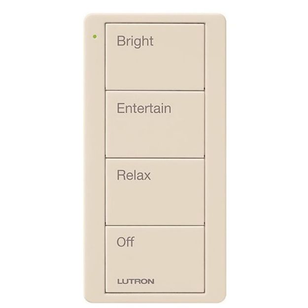 Picture of Lutron Pico 4-Button Any Room Scene Keypad (light almond)
