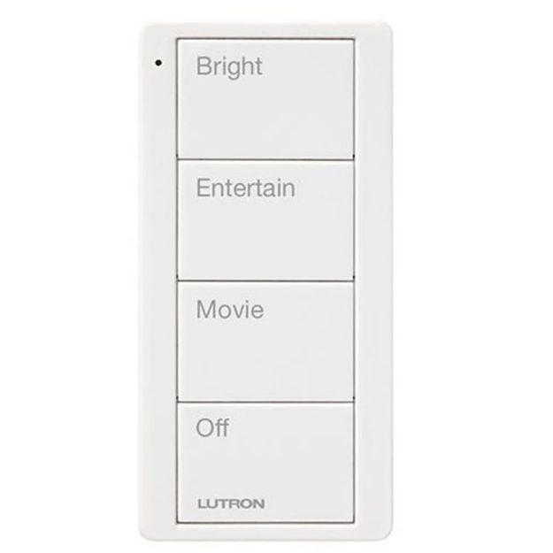 Picture of Lutron Pico 4-Button Living/Family Room Scene Keypad (white)