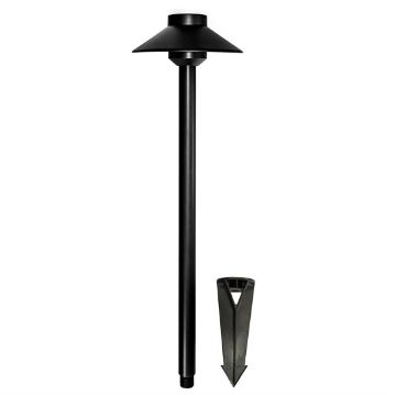 Picture of Red Atom Landscape Path Light (Matte Black)