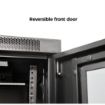Picture of Red Atom 18U Enclosed Locking Rack with Active Cooling(V2)