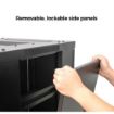 Picture of Red Atom 18U Enclosed Locking Rack with Active Cooling(V2)