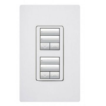 Picture of Lutron RadioRA 2 Dual 2-button with raise/lower (white)