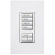 Picture of Lutron 4-scene with raise/lower(white)