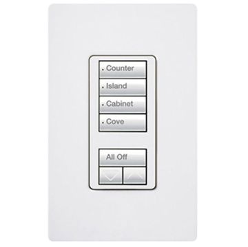 Picture of Lutron 4-scene with raise/lower(white)