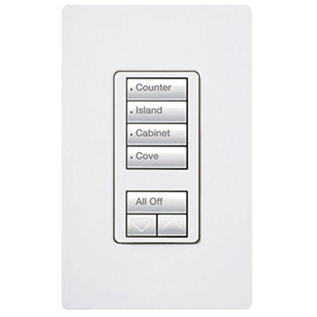 Picture of Lutron 4-scene with raise/lower(white)