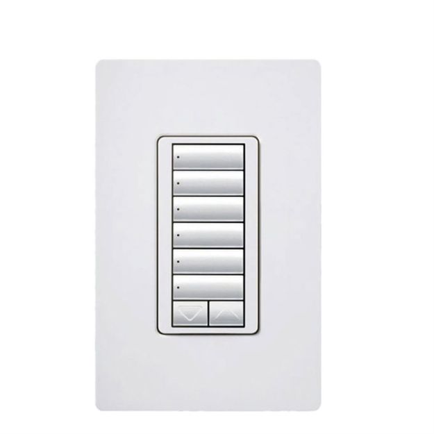 Picture of Lutron RadioRA 2 Master Keypad (palladium)