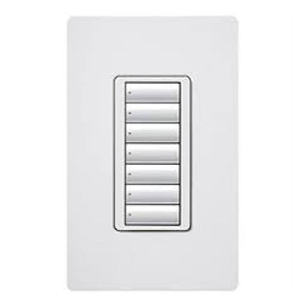 Picture of Lutron RadioRA 2 7-Button Master Keypad (white)