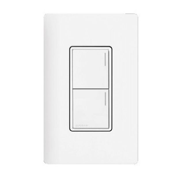 Picture of Lutron RadioRA 3 Sunnata 2-button Hybrid Keypad (white)