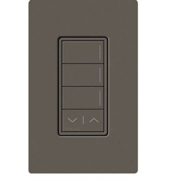 Picture of Lutron RadioRA 3 Sunnata 3-button Hybrid Keypad w/Raise/lower(truffle)