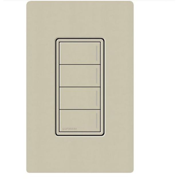 Picture of Lutron RadioRA 3 Sunnata Hybrid Keypad 4 Button(clay)