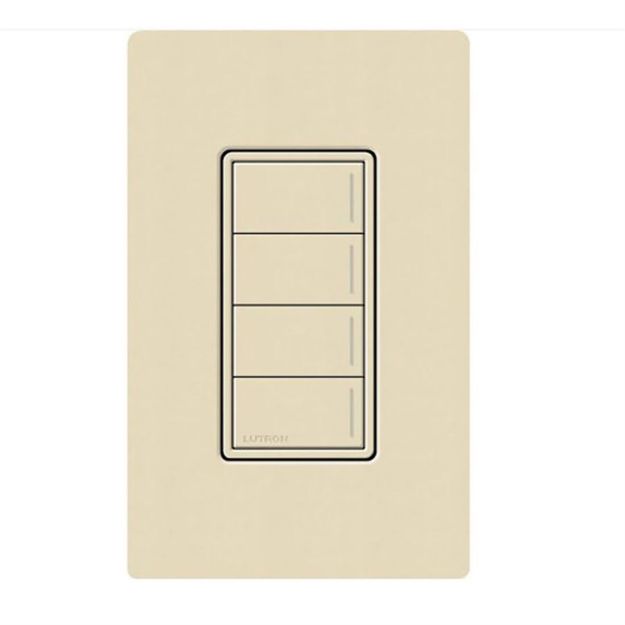Picture of Lutron RadioRA 3 Sunnata Hybrid Keypad 4 Button(sand)