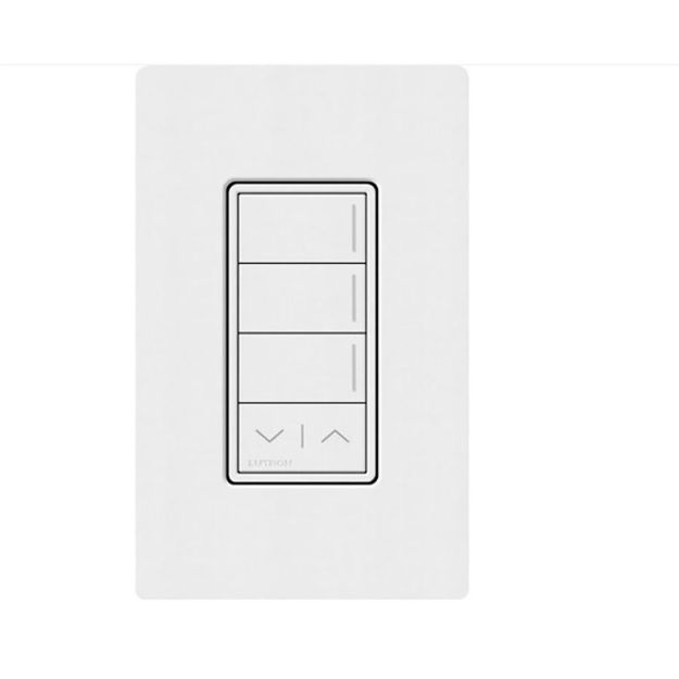 Picture of Lutron RadioRA 3 Sunnata 3-button Keypad w/Raise/lower(snow white)