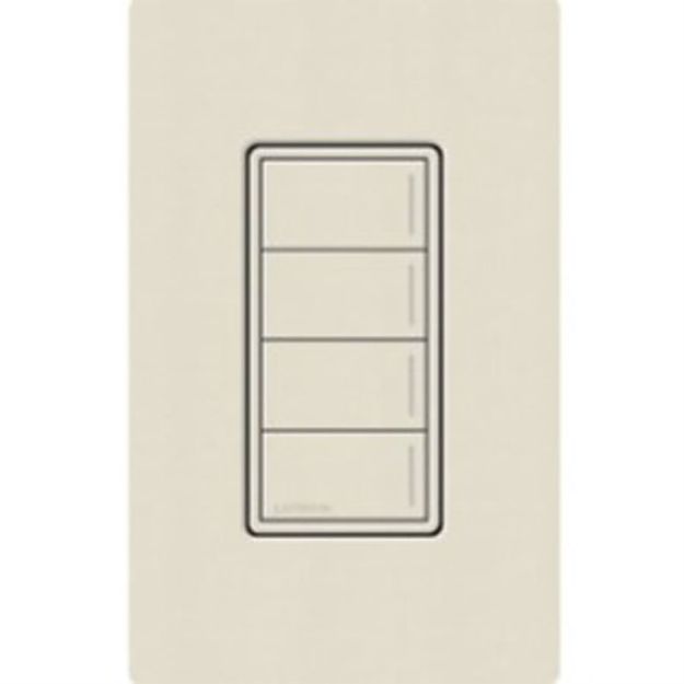 Picture of Lutron RadioRA 3 Sunnata 4-button Keypad (pumice)