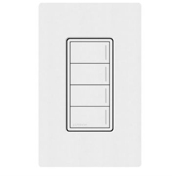 Picture of Lutron RadioRA 3 Sunnata 4-button Keypad (snow white)