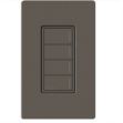 Picture of Lutron RadioRA 3 Sunnata 4-button Keypad (truffle)