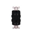 Picture of Lutron 15A GFCI Self-Testing Duplex Receptacle (midnight)