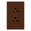 Picture of Lutron SATIN 20A RECP TMP RST(sienna)