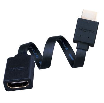 Picture of Vanco 6" M/F Super Flex Flat HDMI Cable
